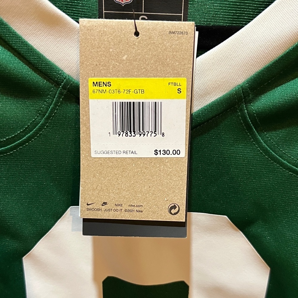 Nike NFL Jets Rodger’s Men's Jersey - Picture 3 of 5